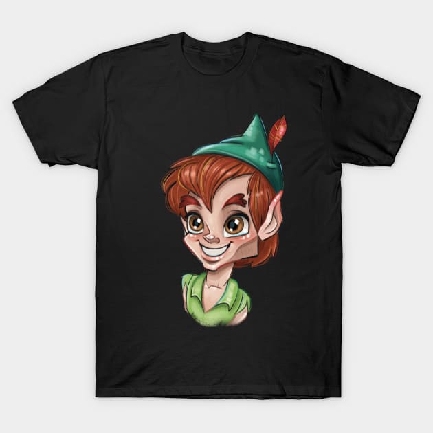 Peter Pan T-Shirt by abzhakim